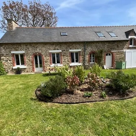 Villa Ker Joseph : Longere Bretonne Renovee Gommenecʼh Exterior foto